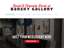 Tablet Screenshot of hobokenvenue.com